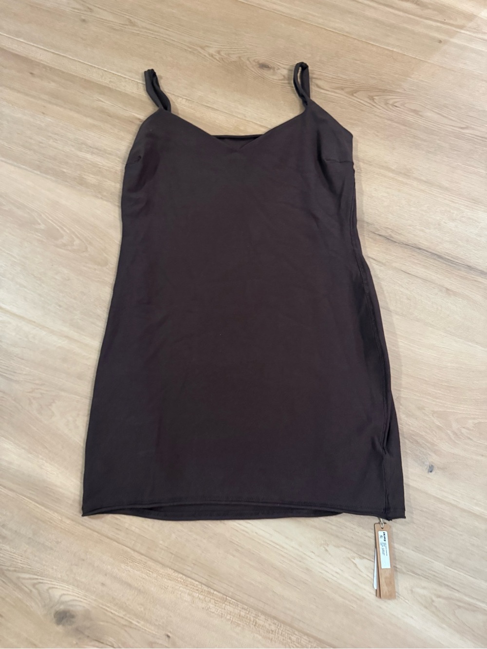 Skims Raw Edge Dress